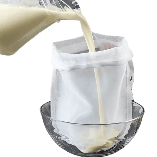 Filtre en Nylon Réutilisable pour Thé, Café, Huile - Sac de Filtre pour Lait Végétal