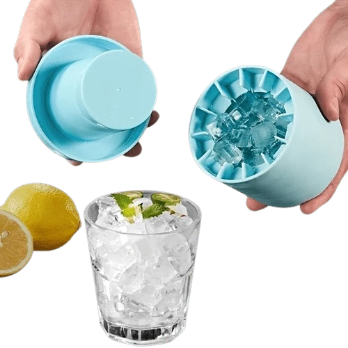 Moule à Glace en Silicone Rétractable: 60 Cubes, Facile d'Utilisation