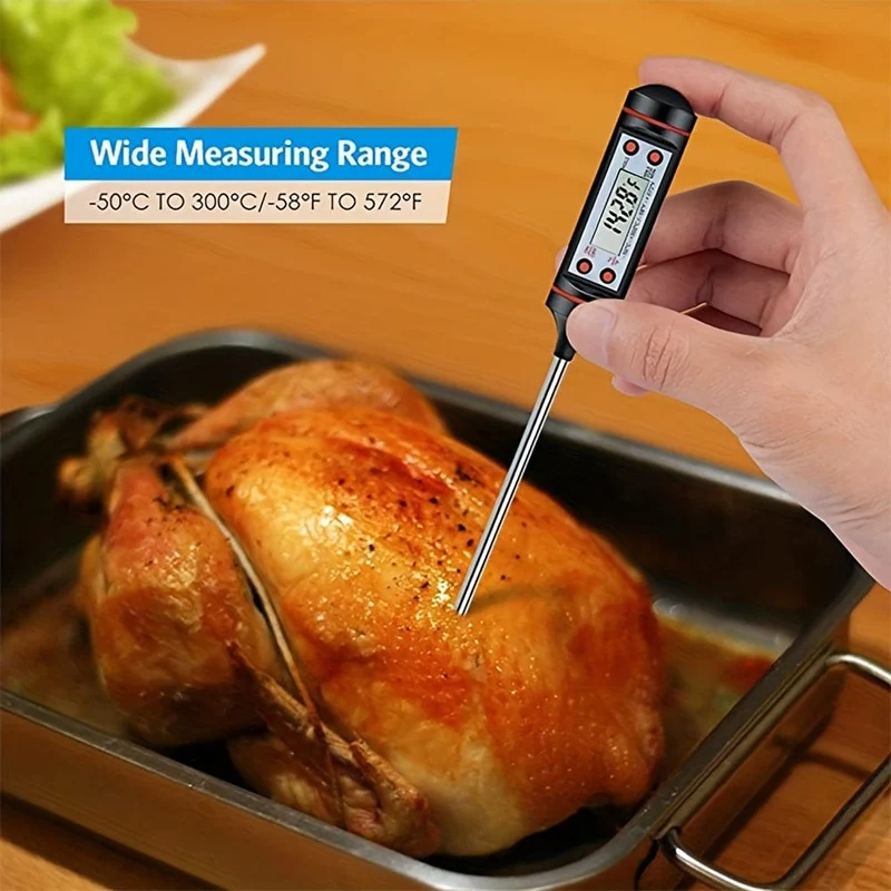 Thermomètre de Cuisine à Sonde pour Aliments
