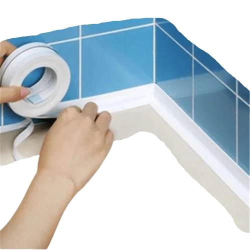 Ruban d'étanchéité adhésif pour salle de bain et cuisine