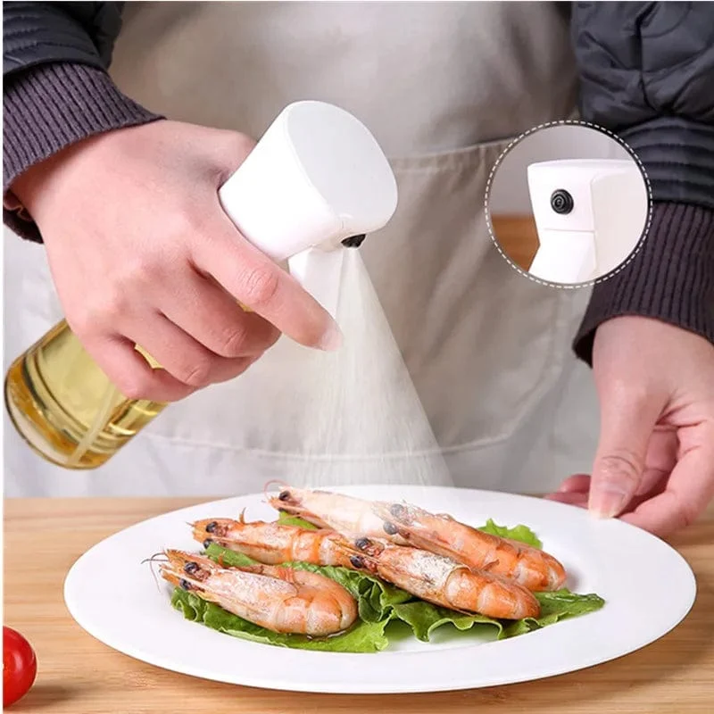 Pulvérisateur d'Huile de Cuisine 200ml/300ml - Eco-Friendly & Pratique