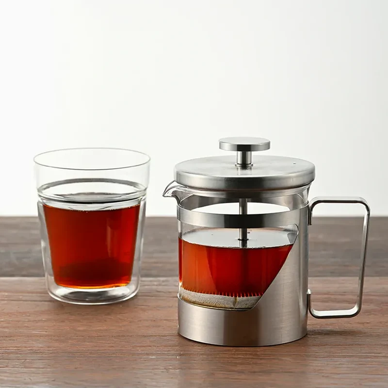 Cafetière Piston Harior 7 Alu Brossé - 2 Tasses | Hario