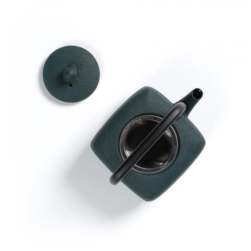 Théière fonte du Japon - WAZUQU Yoho - 0.4 L - Verte | Dammann Frères