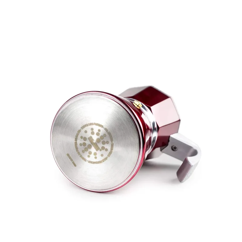 Cafetière Italienne Evva Rouge - 6 Tasses | Ibili