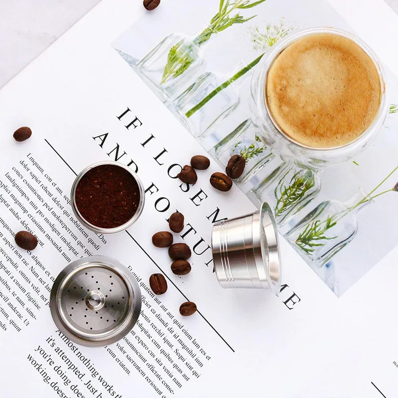 Capsules réutilisables pour Caffitaly, Cafissimo et Tchibo