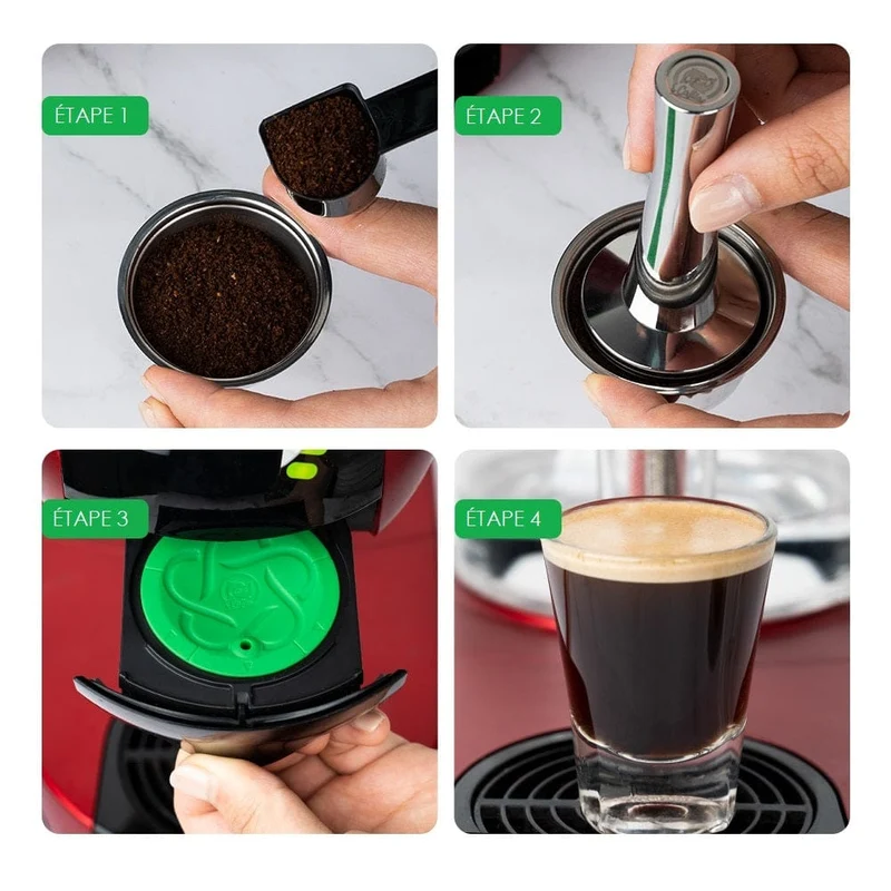 Capsules réutilisables pour Dolce Gusto