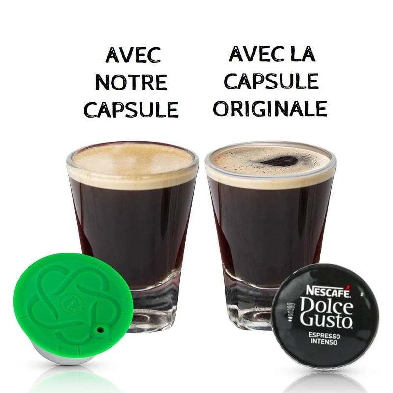 Capsules réutilisables pour Dolce Gusto