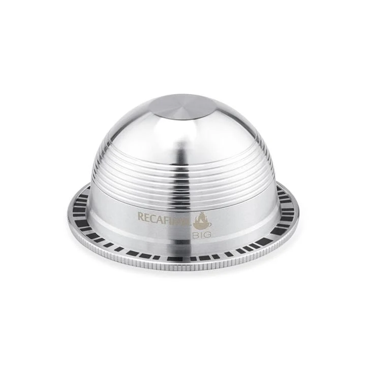 Capsules réutilisables pour Vertuo et Delonghi
