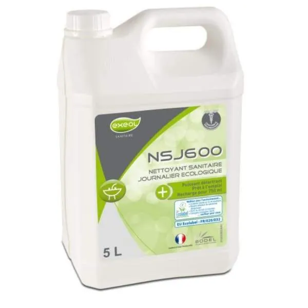 EXEOL Détartrant NSJ600 écologique Ecolabel pour sanitaire