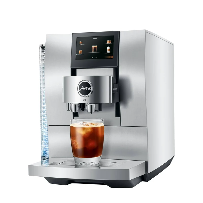 Jura Z10 — Machine à espresso automatique, Cold Brew intégré, P.R.G., écran tactile couleur 4,3 po (boîte ouverte)