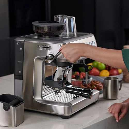 Breville - Machine à espresso semi-automatique The Barista Express Impress (boîte ouverte)