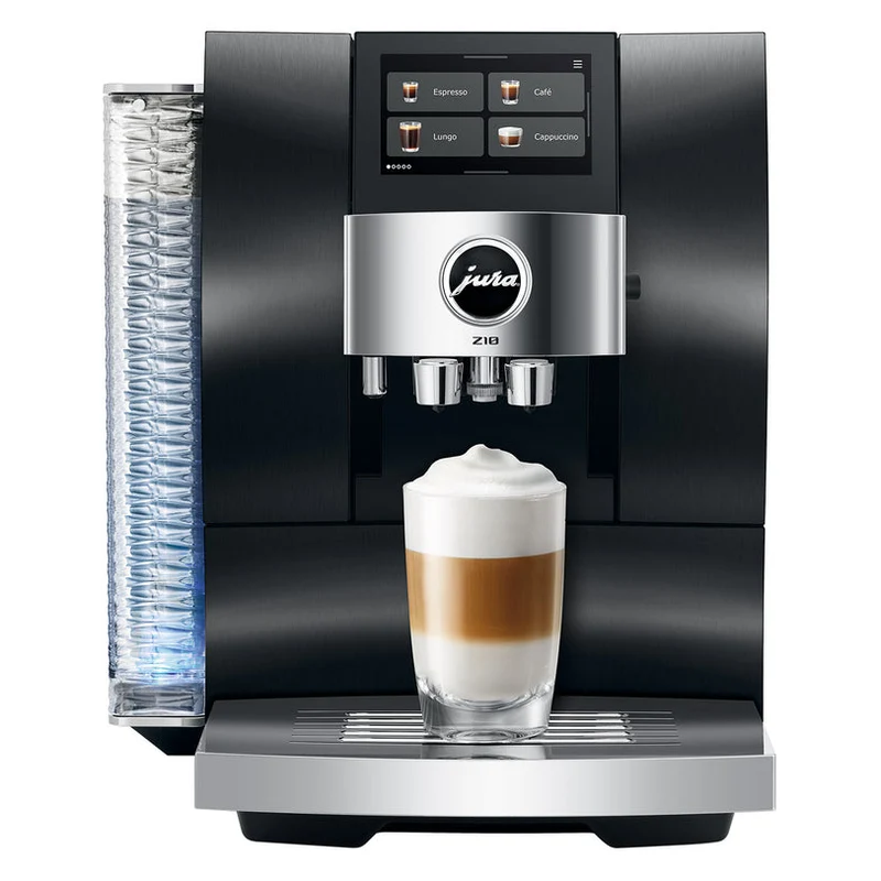 JURA Z10 (2e génération) : machine à espresso automatique, 51 spécialités, broyeur P.R.G.2+