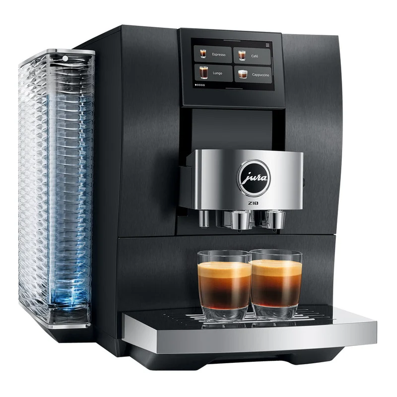 JURA Z10 (2e génération) : machine à espresso automatique, 51 spécialités, broyeur P.R.G.2+