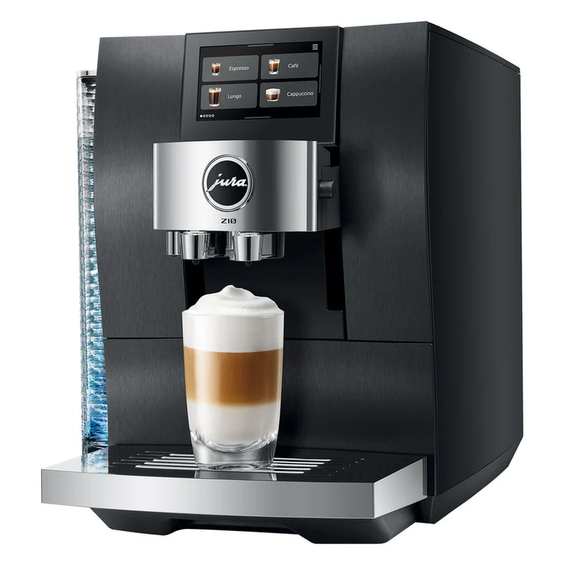 JURA Z10 (2e génération) : machine à espresso automatique, 51 spécialités, broyeur P.R.G.2+