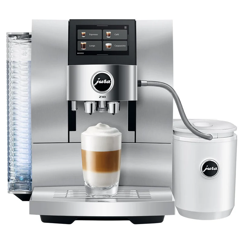 JURA Z10 (2e génération) : machine à espresso automatique, 51 spécialités, broyeur P.R.G.2+