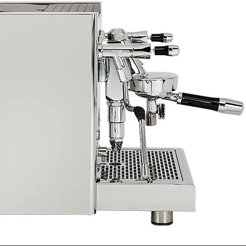 ECM Technika VI : machine à espresso à double chaudière avec pompe rotative, PID et groupe E61
