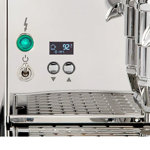 ECM Technika VI : machine à espresso à double chaudière avec pompe rotative, PID et groupe E61