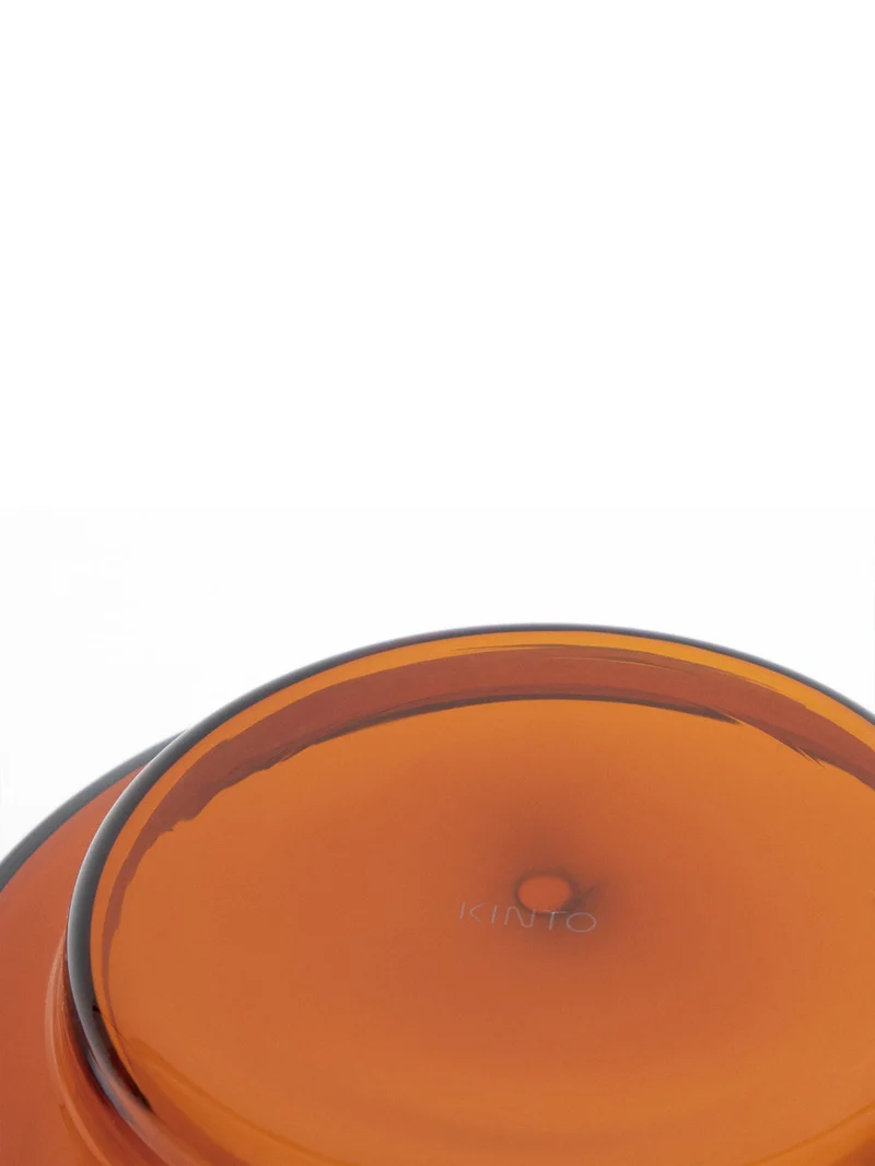 KINTO SEPIA : verseuse en verre ambré, 600 ml, base pour dripolateur KINTO SLOW COFFEE STYLE