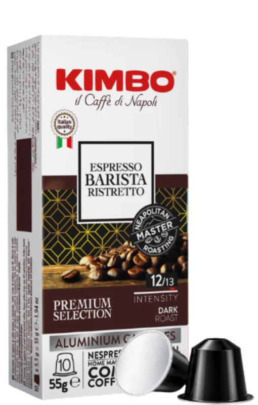 Capsules Kimbo RISTRETTO - compatibles Nespresso®*