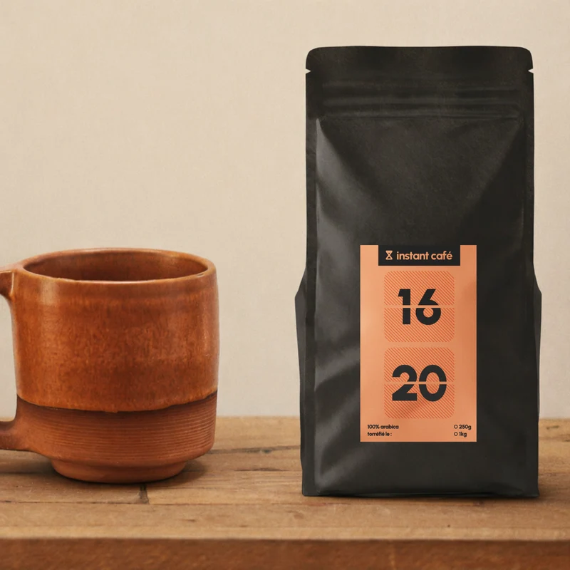 Café Moulu Blend Instant Café 16H20 | 100% Arabica