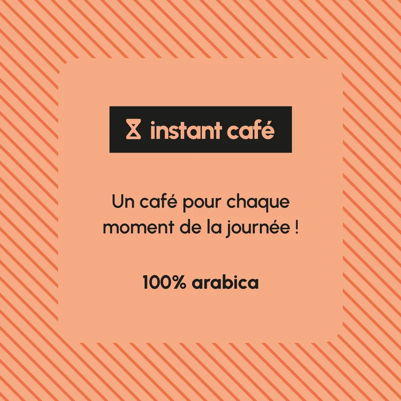 Café Moulu Blend Instant Café 16H20 | 100% Arabica