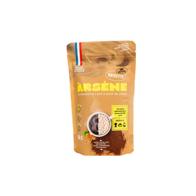 Boisson Sans Caféine au Lupin aux Notes de Noisette - 250gr | Arsène