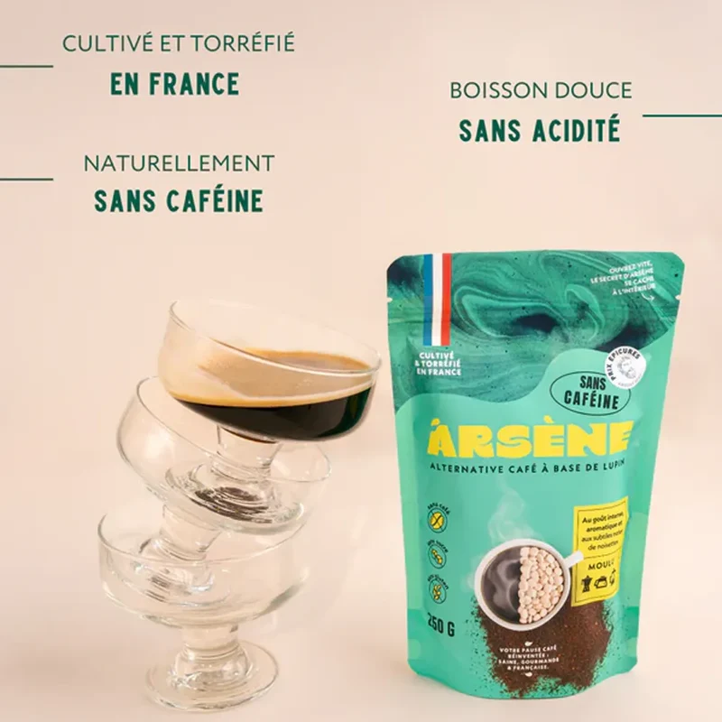 Boisson Sans Caféine au Lupin - 250gr | Arsène