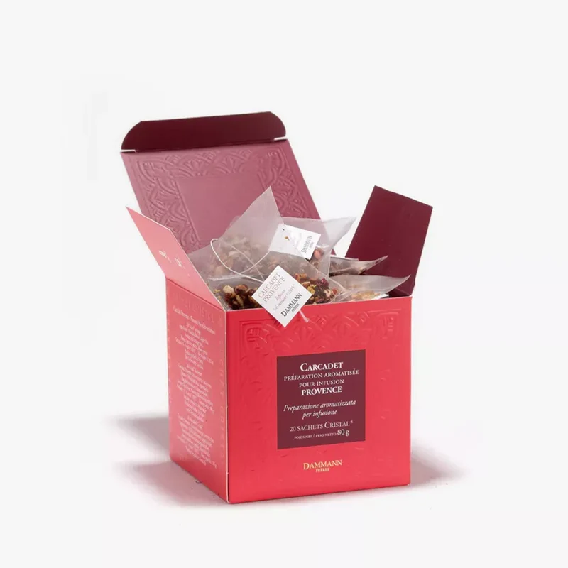 Infusion Carcadet Provence - 20 sachets | Dammann Frères