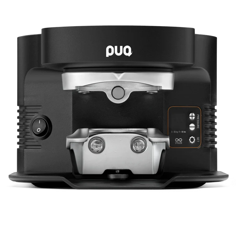 PUQ Press M3 — Tamper automatique intégré, 53 à 58,3 mm, pour Mahlkönig E65S et E65S GbW