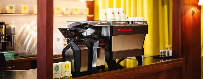 La Marzocco Jay - Moulin à espresso commercial à meules plates 68 mm