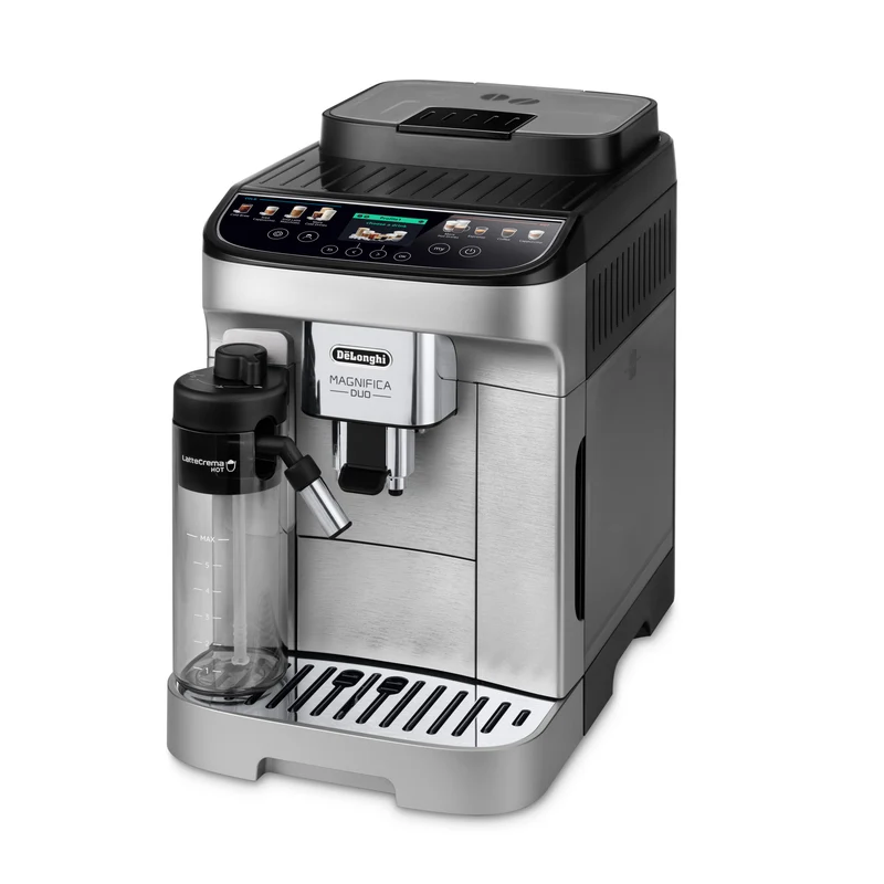 DeLonghi Magnifica Duo — Machine à café automatique avec mousse de lait chaude et froide