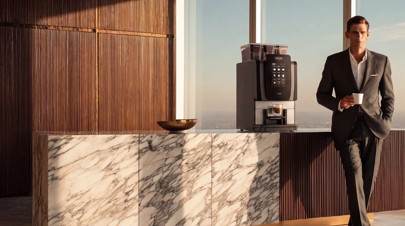 Gaggia G100 PM - Machines à espresso super-automatique avec lait en poudre