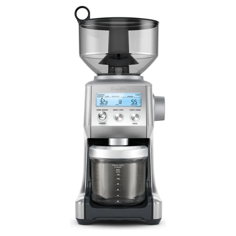 Breville Smart Grinder Pro — Moulin à meules coniques, 60 réglages, Dosing iQ®