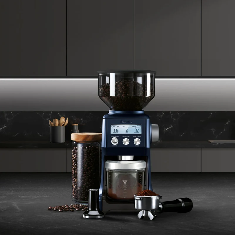 Breville Smart Grinder Pro — Moulin à meules coniques, 60 réglages, Dosing iQ®