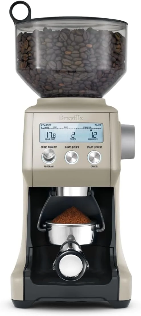 Breville Smart Grinder Pro — Moulin à meules coniques, 60 réglages, Dosing iQ®