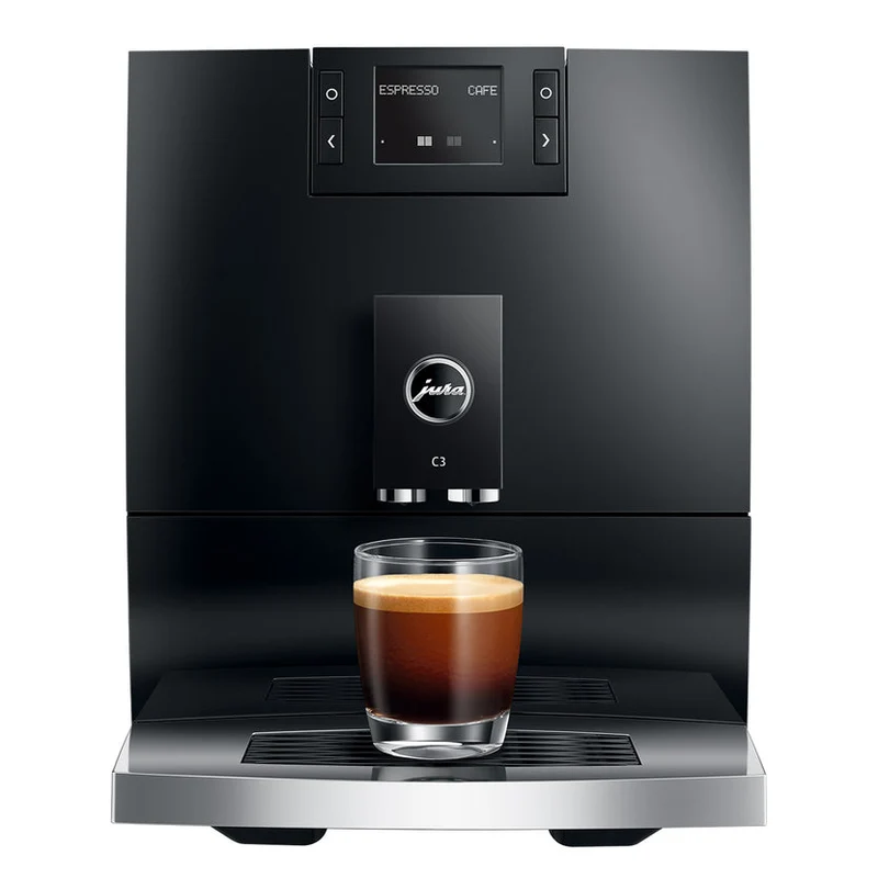 Jura C3 — Machine à café entièrement automatique compacte avec moulin P.A.G. et procédé P.E.P.®