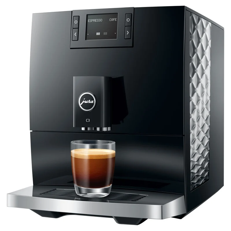 Jura C3 — Machine à café entièrement automatique compacte avec moulin P.A.G. et procédé P.E.P.®