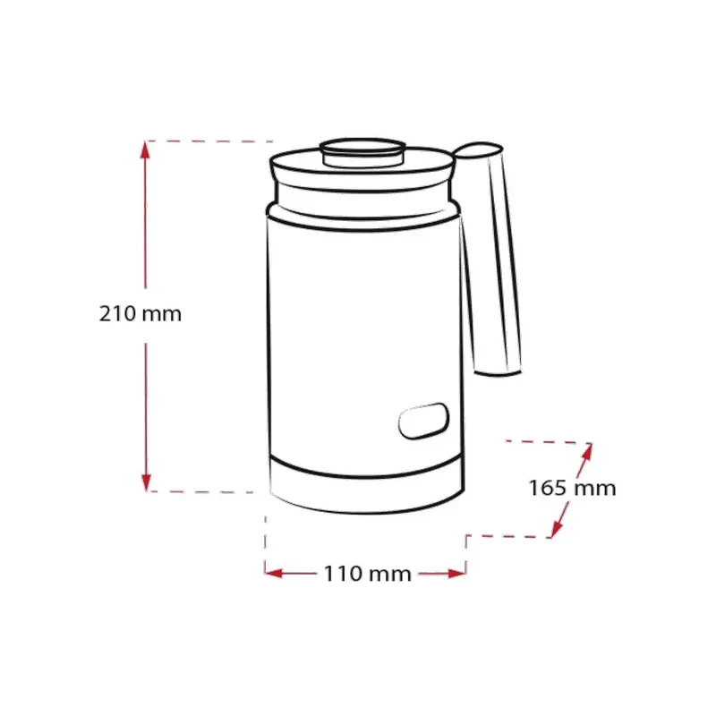Mousseur à Lait Cremio II 1014-02 Noir | Melitta