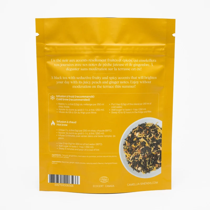 Camellia Sinensis - Thé glacé biologique Soleil de Lisbonne (65g)