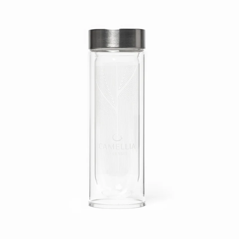 Camellia Sinensis - Bouteille à thé en verre Voyage (300 ml)
