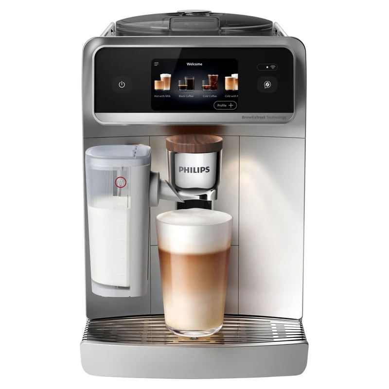 Machine à café automatique Philips Café Aromis série 8000 — 50+ boissons, BrewExtract, LatteGo Pro (mousse chaude et froide), écran tactile