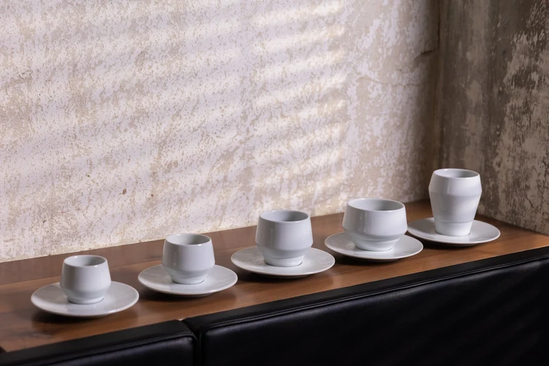 Club House - Tasse à espresso & soucoupe Maniko (70 ml)