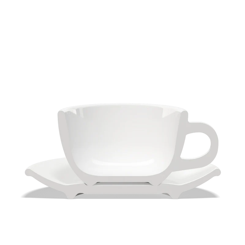 Club House - Tasse à latte & soucoupe Tulipano (300 ml)