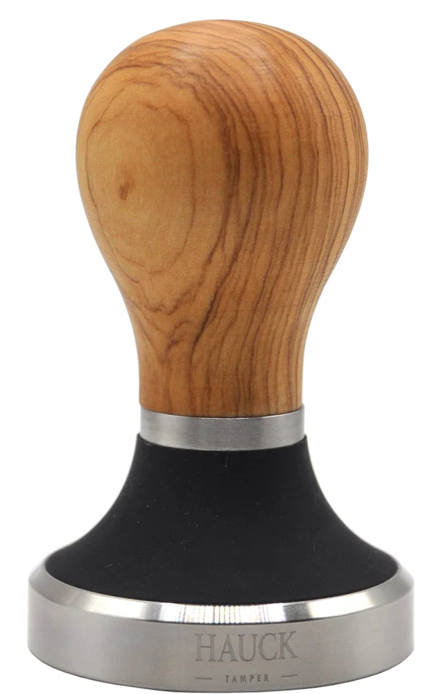 Tamper (Barista-Line) Rune Wild Olive / Bois d'olivier - Hauck