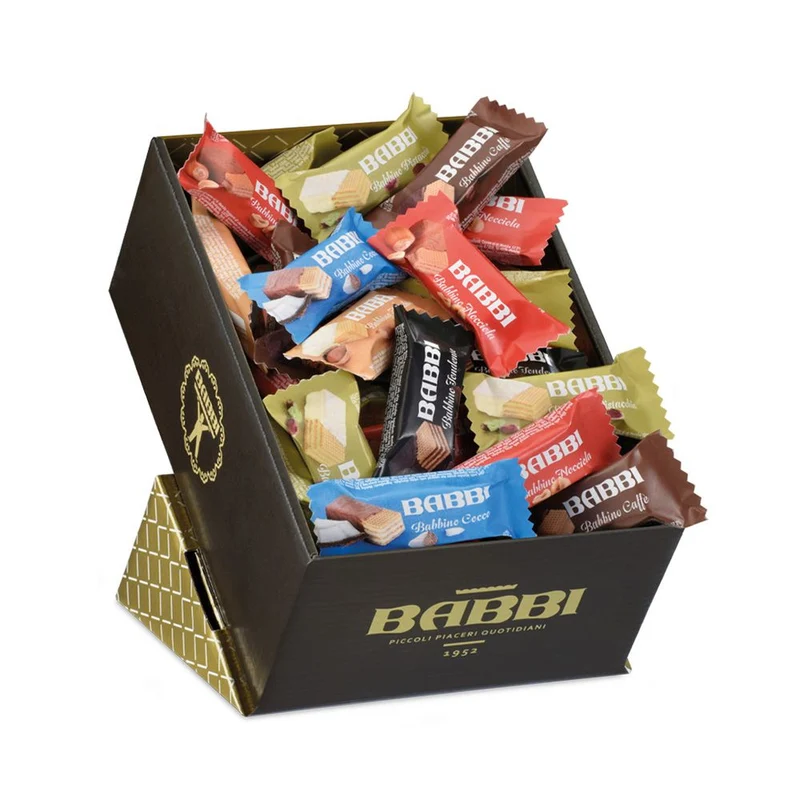 Gaufrettes dans une boîte Babbini - Babbi