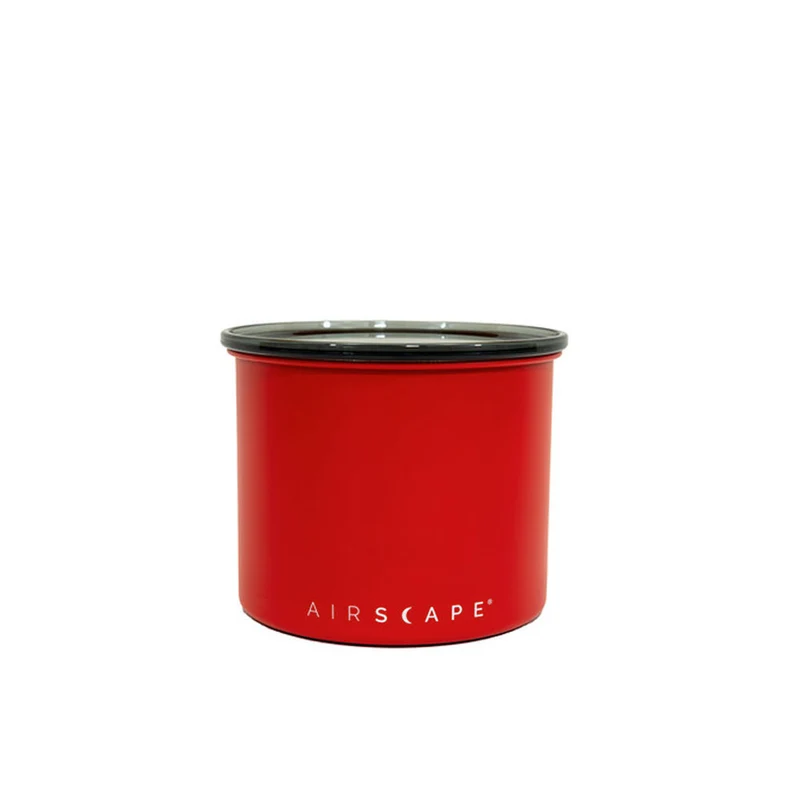 Boite Conservatrice Inox - Rouge Mat - 250 Gr | Airscape