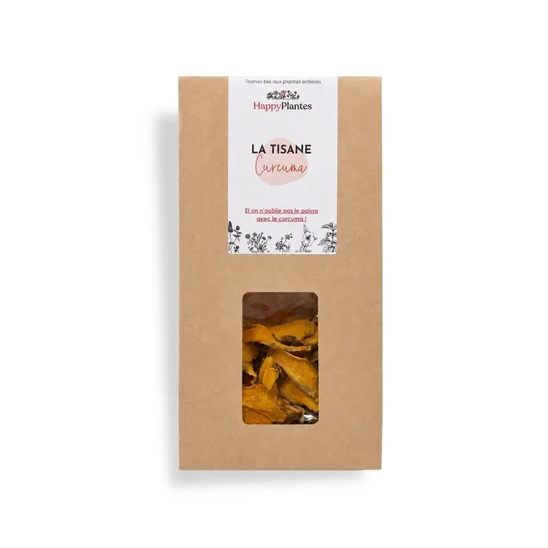 La Tisane BIO Curcuma - 70 Gr | Happy Plantes