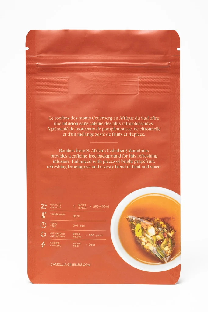 Camellia Sinensis - Rooibos Zeste Éclair (15 sachets)