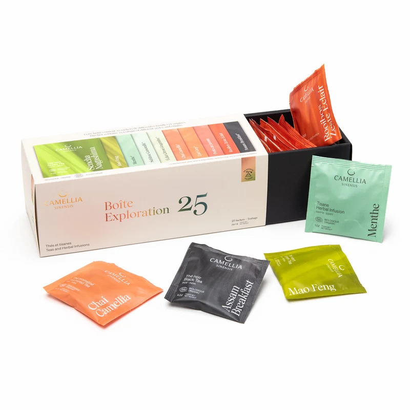 Camellia Sinensis - Boîte Exploration (25 sachets)