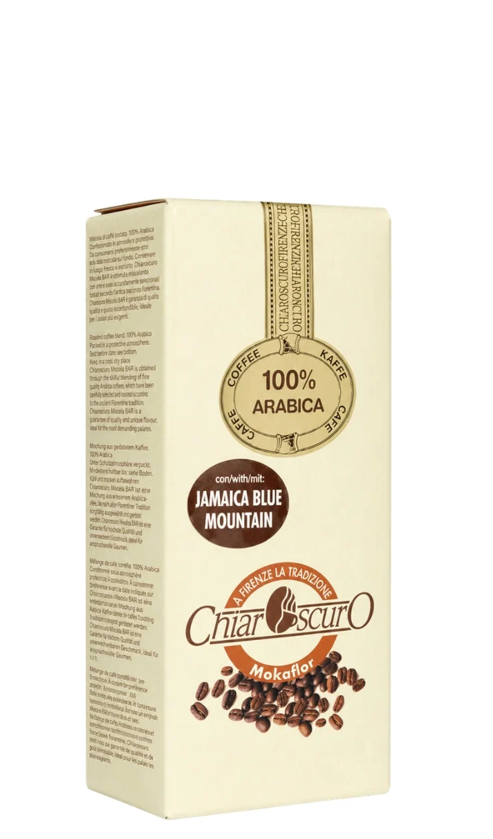 Mokaflor CHIAROSCURO 100% Arabica dont Jamaica Blue Mountain
